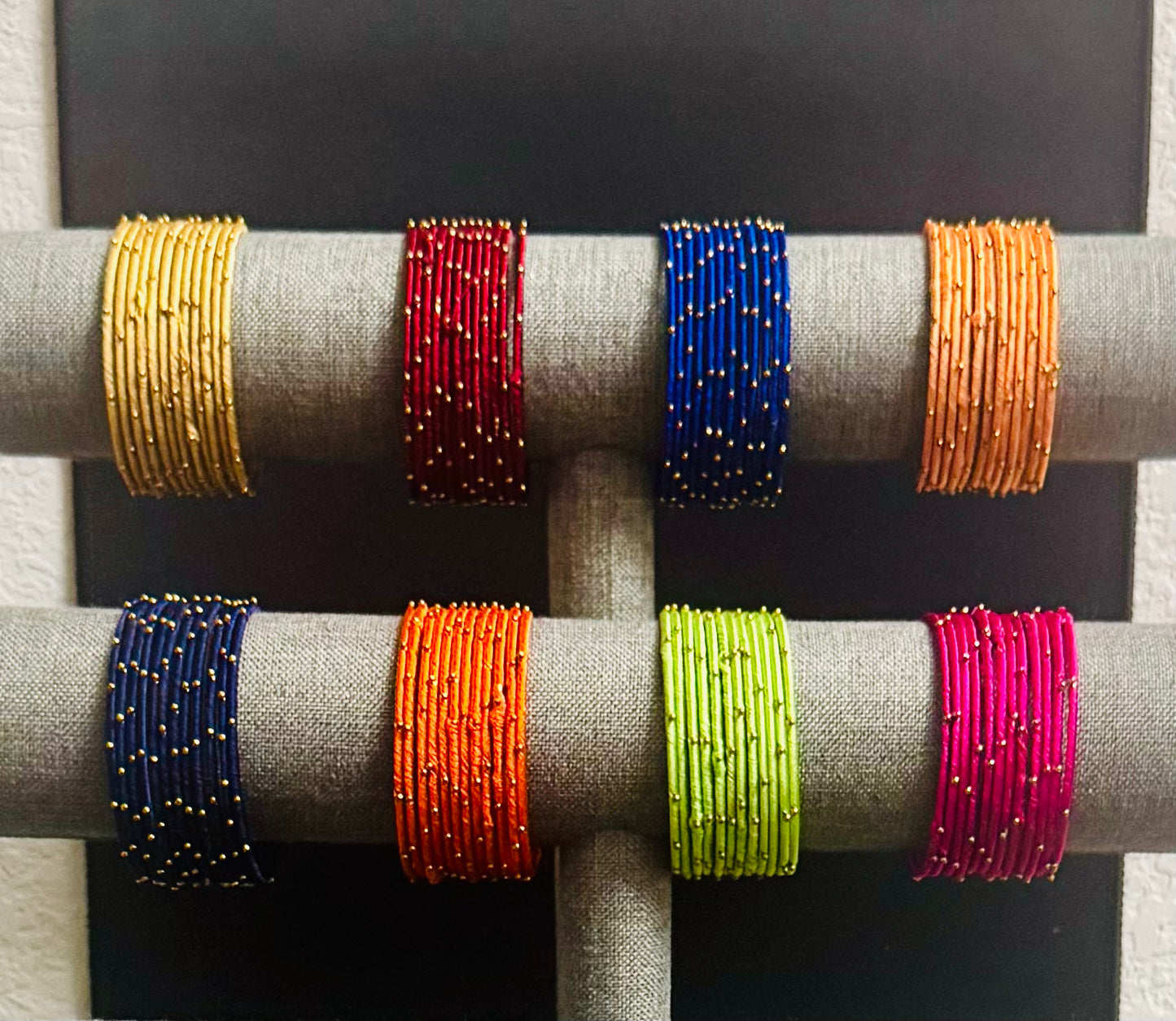 Silk Thread Bangles -03