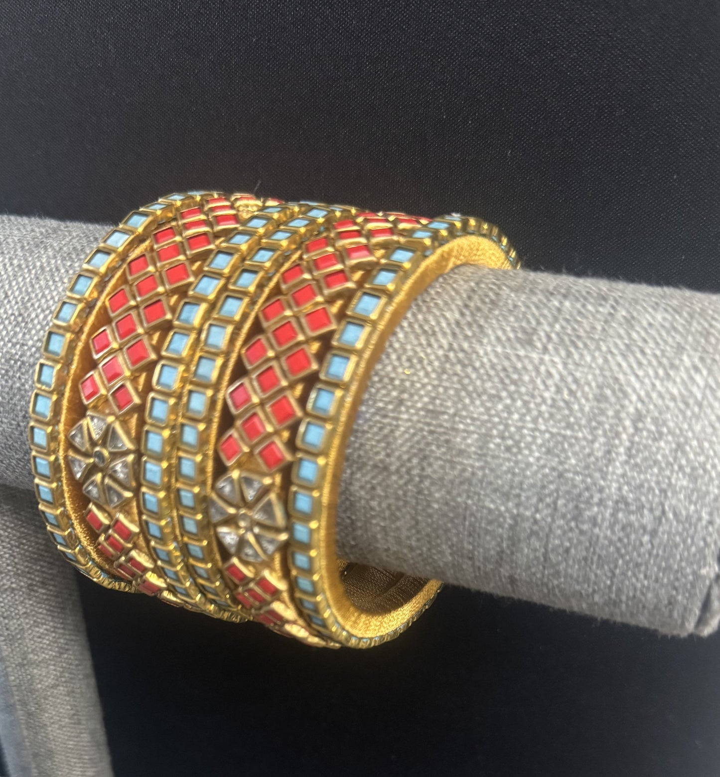 Silk Thread Bangles-DG0041