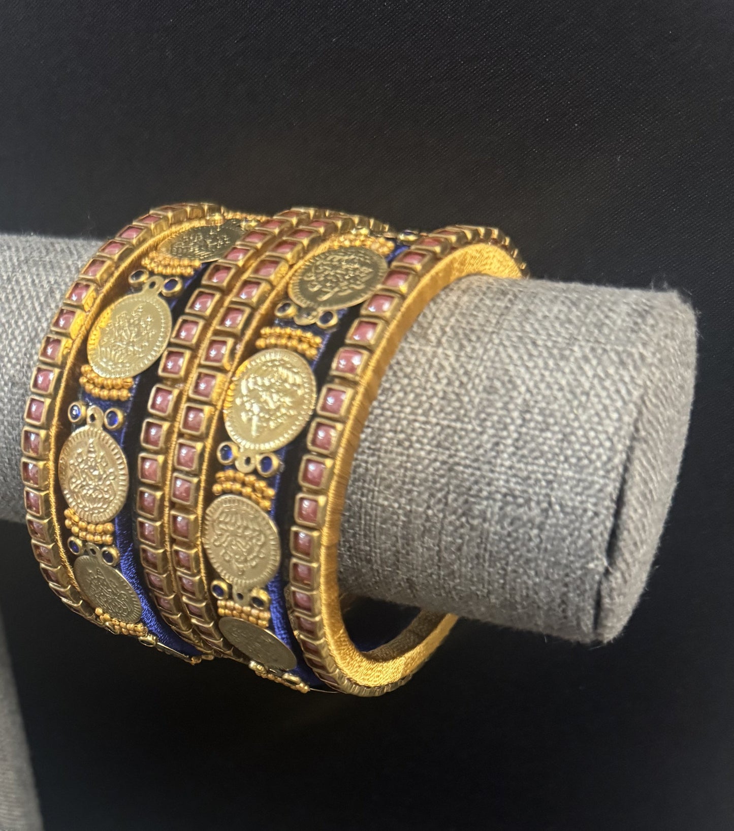 Silk Thread Bangles-DG0048
