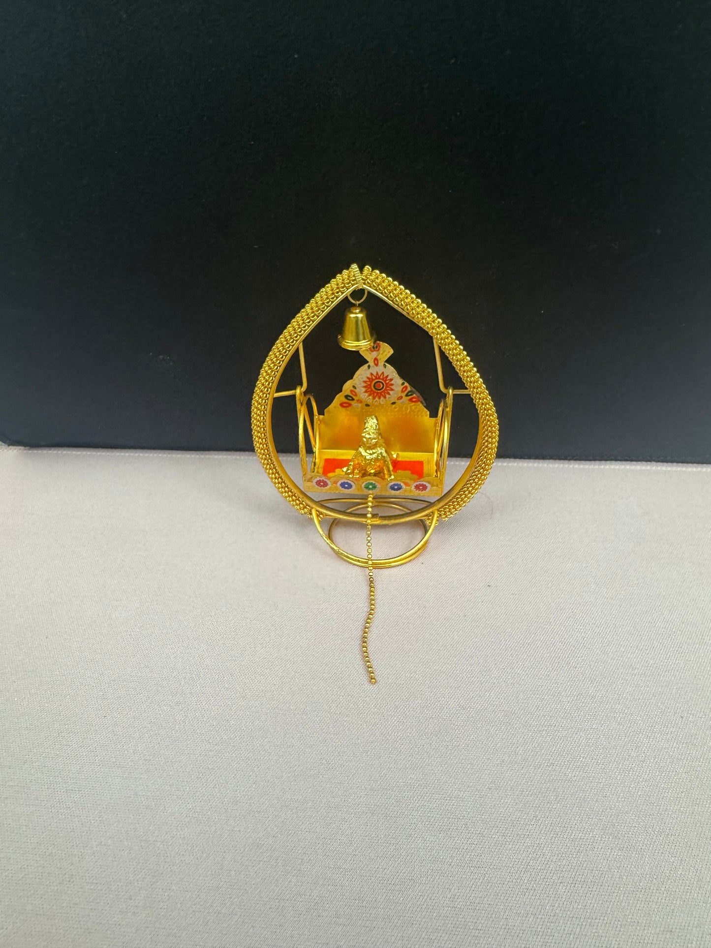 Baby Krishna in Swing/Cradle
