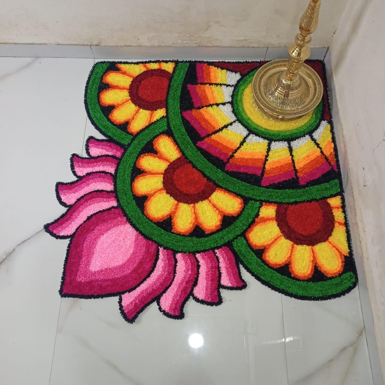 Rangoli mat
