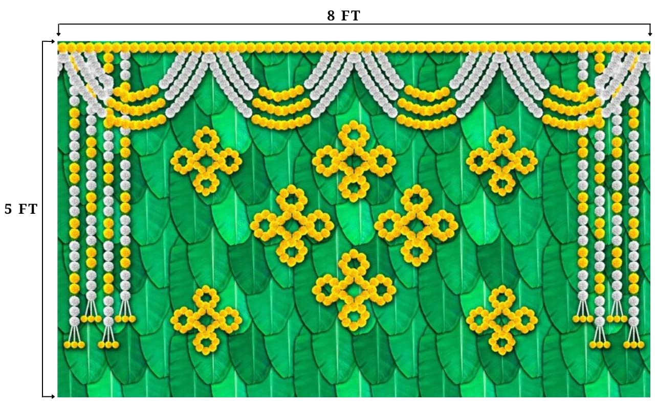 Backdrop - Rangoli & Marigold - DG1518