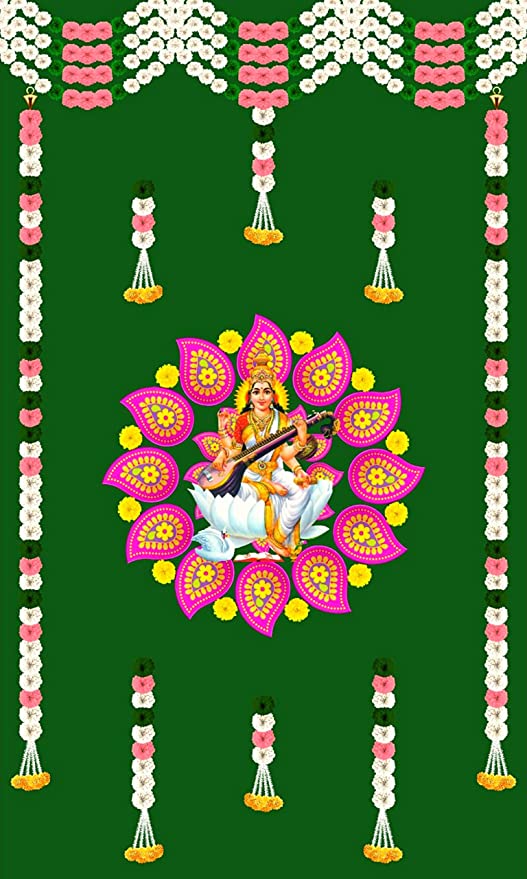 Backdrop - god saraswathi