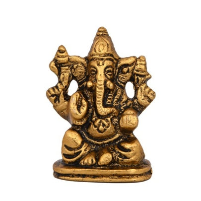 Ganesha Brass Idol