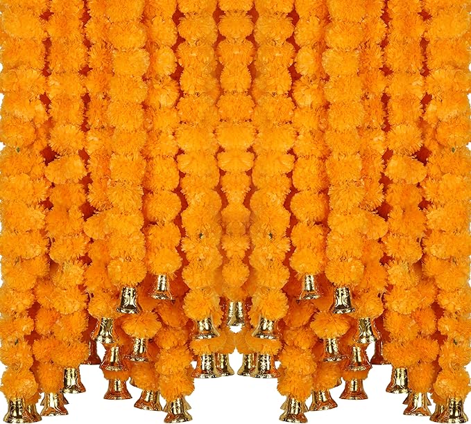 Artificial Marigold Flower Garland