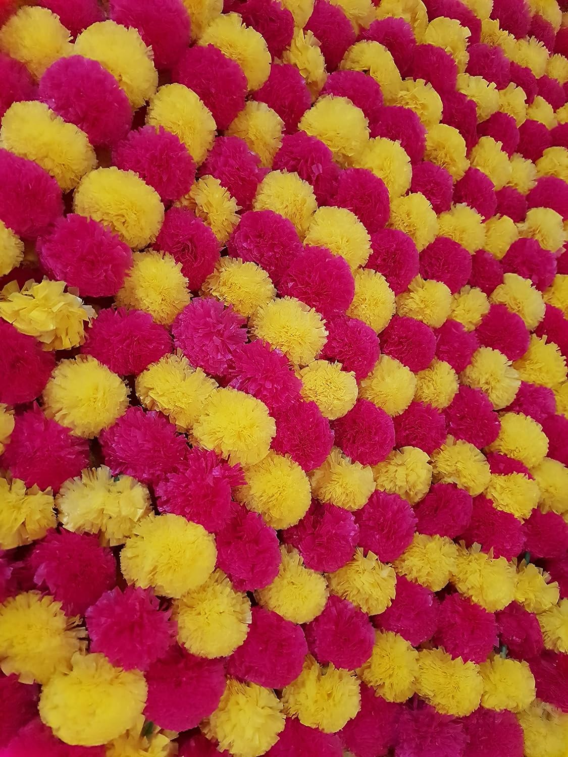 Artificial Marigold Flower Garland