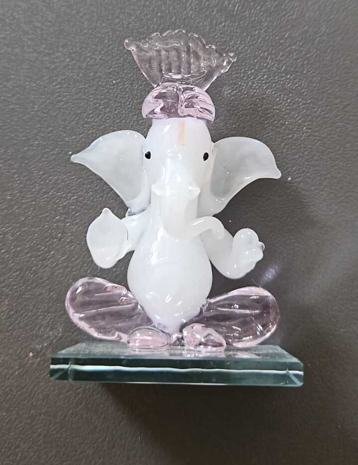 Crystal Ganesha Idol