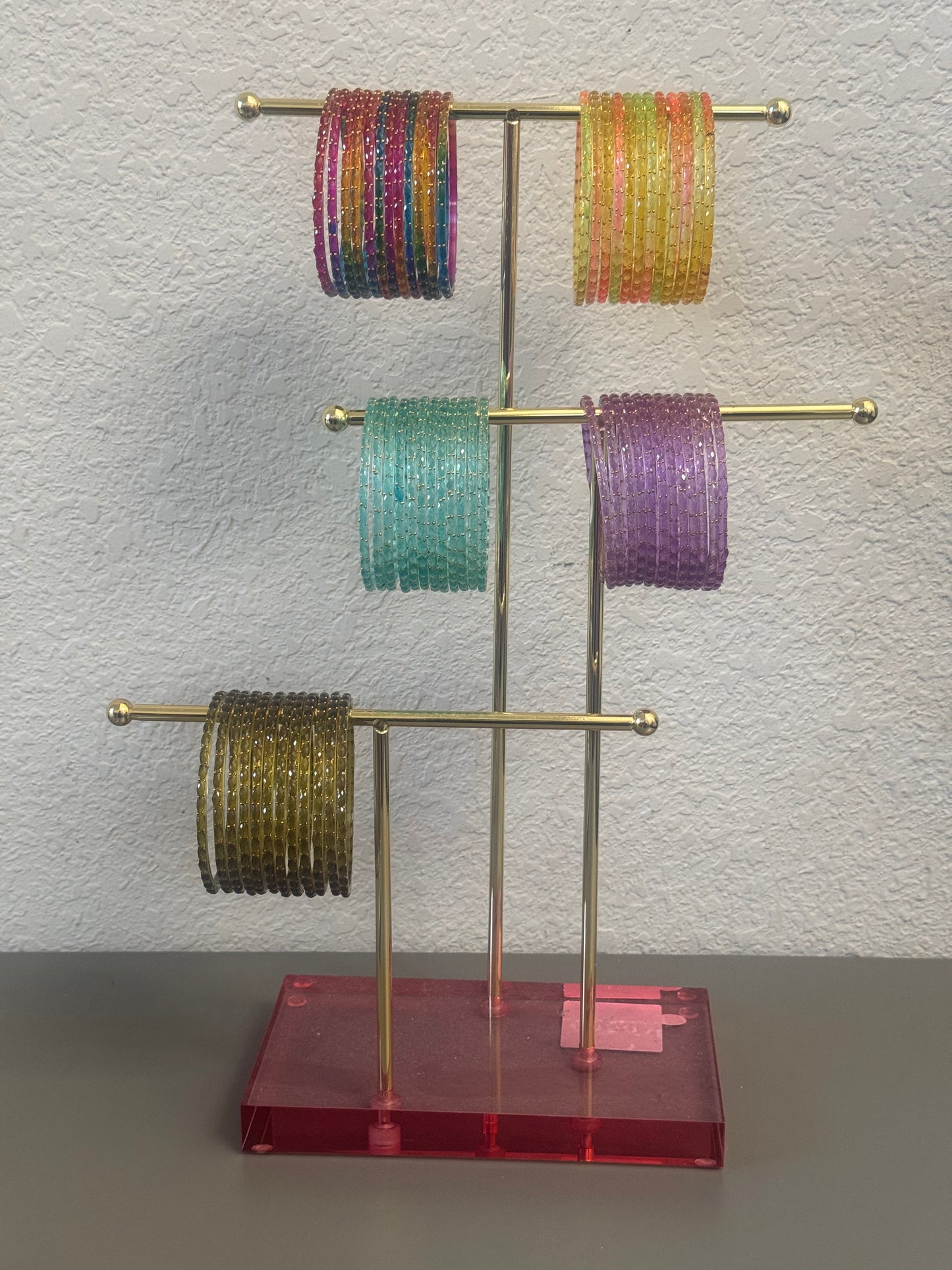 Raindrop Glass Bangles-DG002