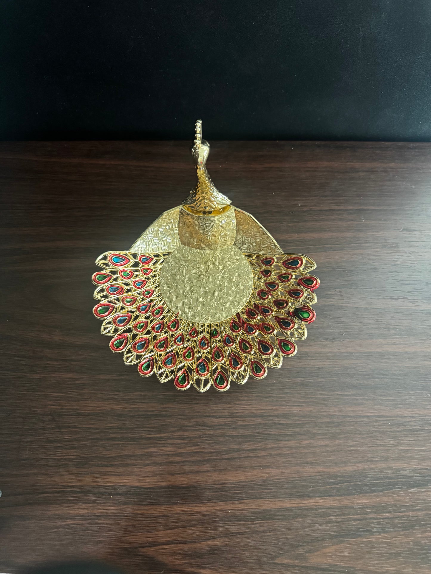 Peacock Platter Plate