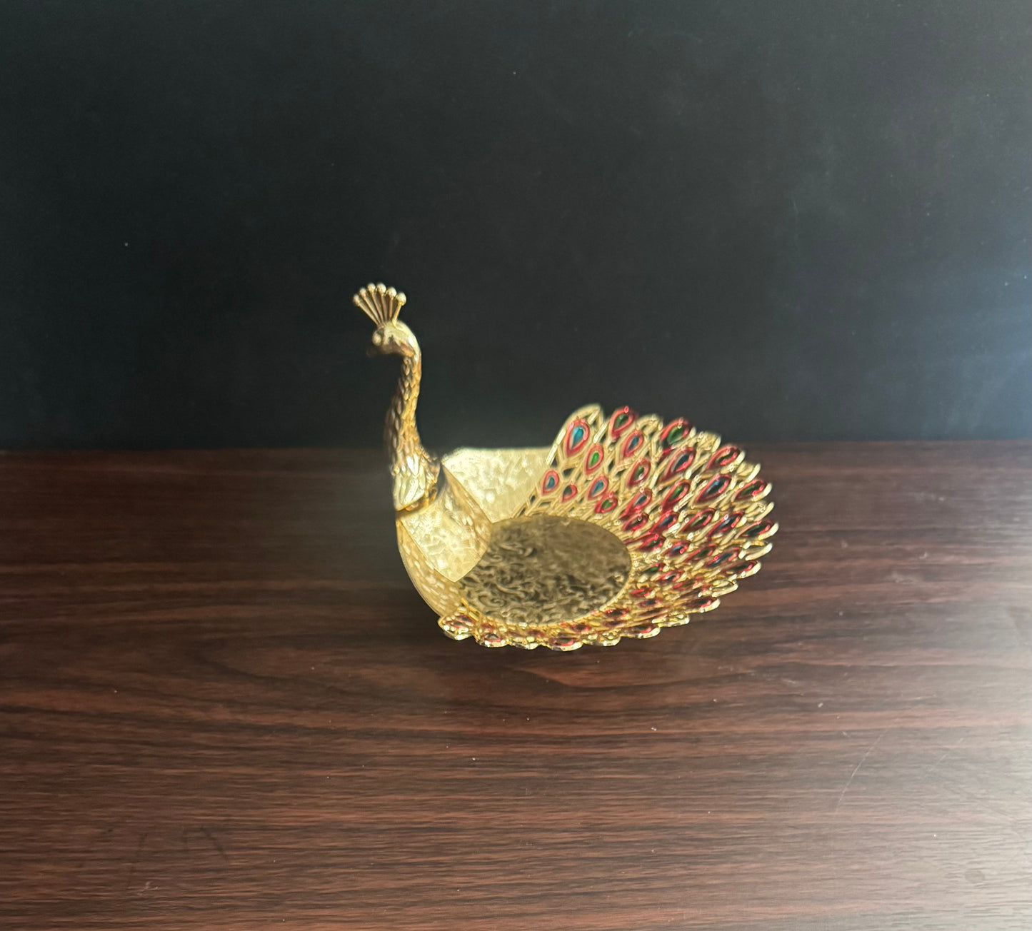 Peacock Platter Plate