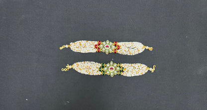 Pearls & Kundan Bracelets