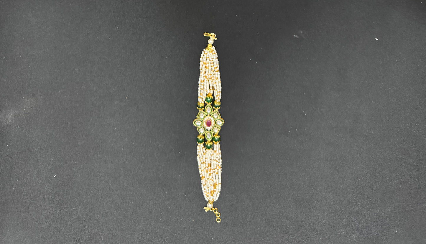 Pearls & Kundan Bracelets
