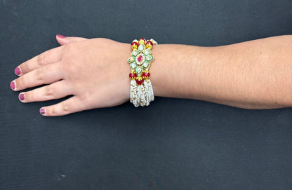 Pearls & Kundan Bracelets