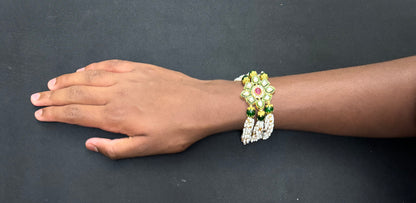 Pearls & Kundan Bracelets