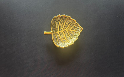 Brass Leaf Incense Stick Holder