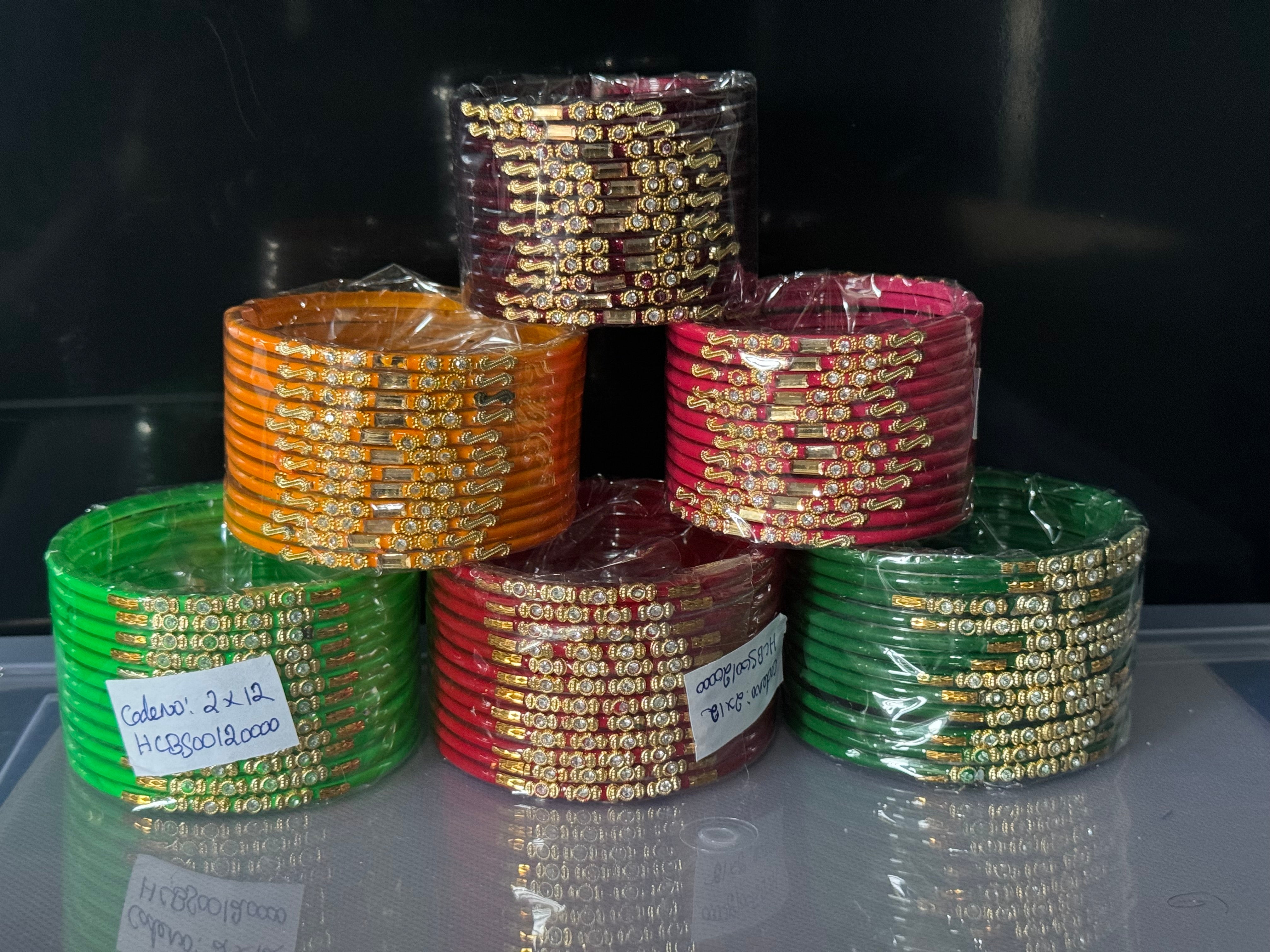 Designer Bangles - Gemstones and Beads