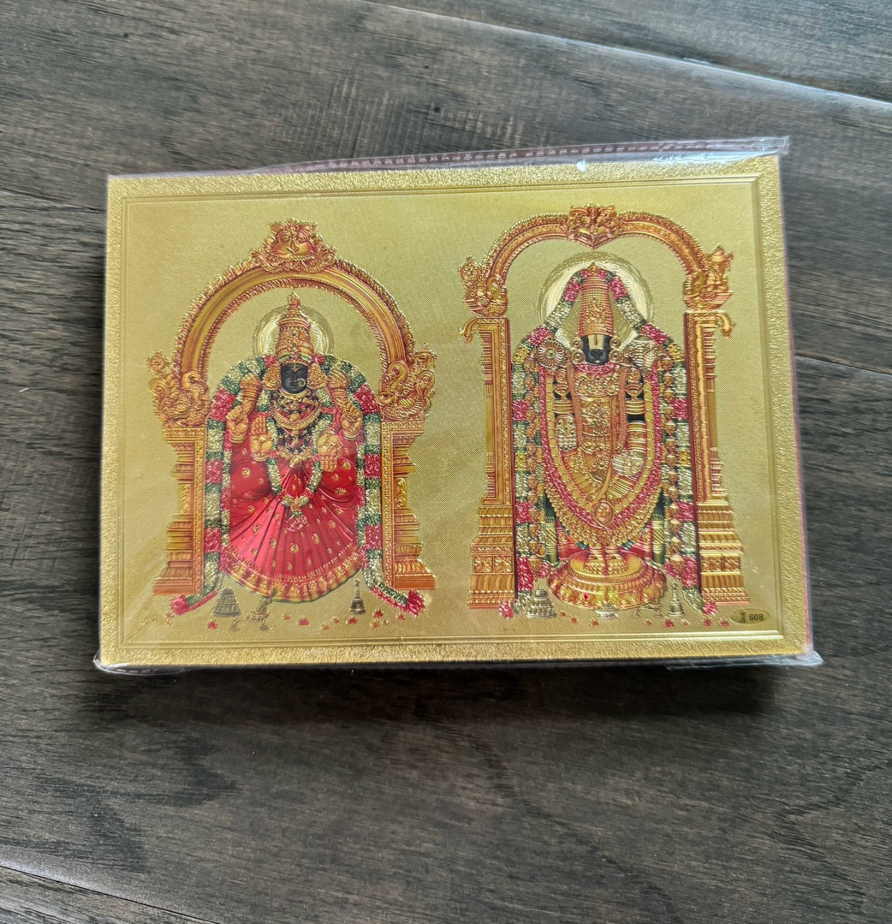 Padmavathi and Lord Balaji Idol Photo Frame