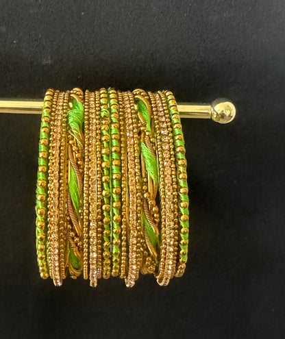 Metal & Thread Bangles 1