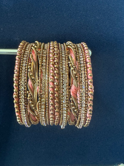 Metal & Thread Bangles 2
