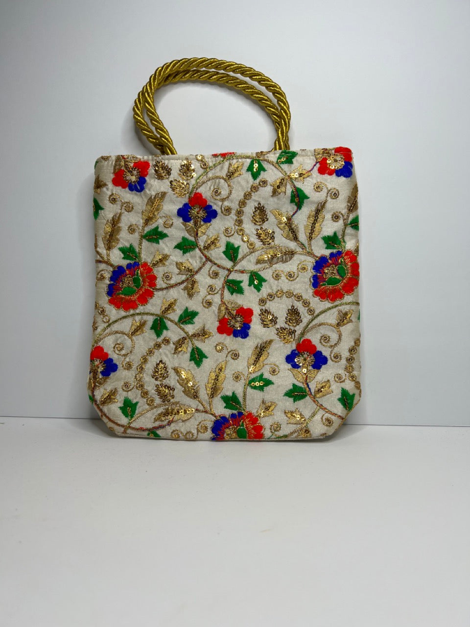 Embroidered Ethnic Handcrafted Party Purse / Potli Bag