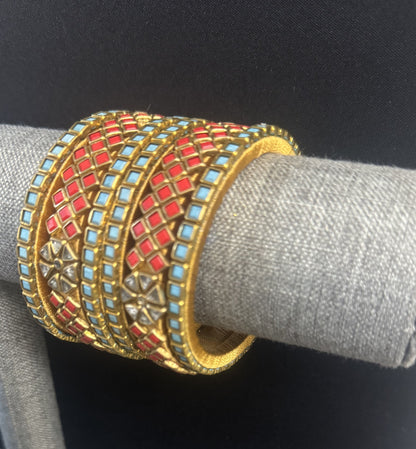 Silk Thread Bangles-DG0041