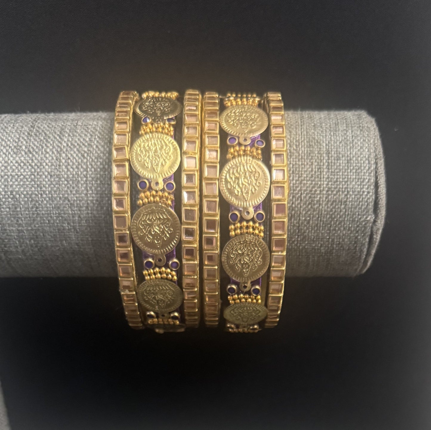 Silk Thread Bangles-DG0043