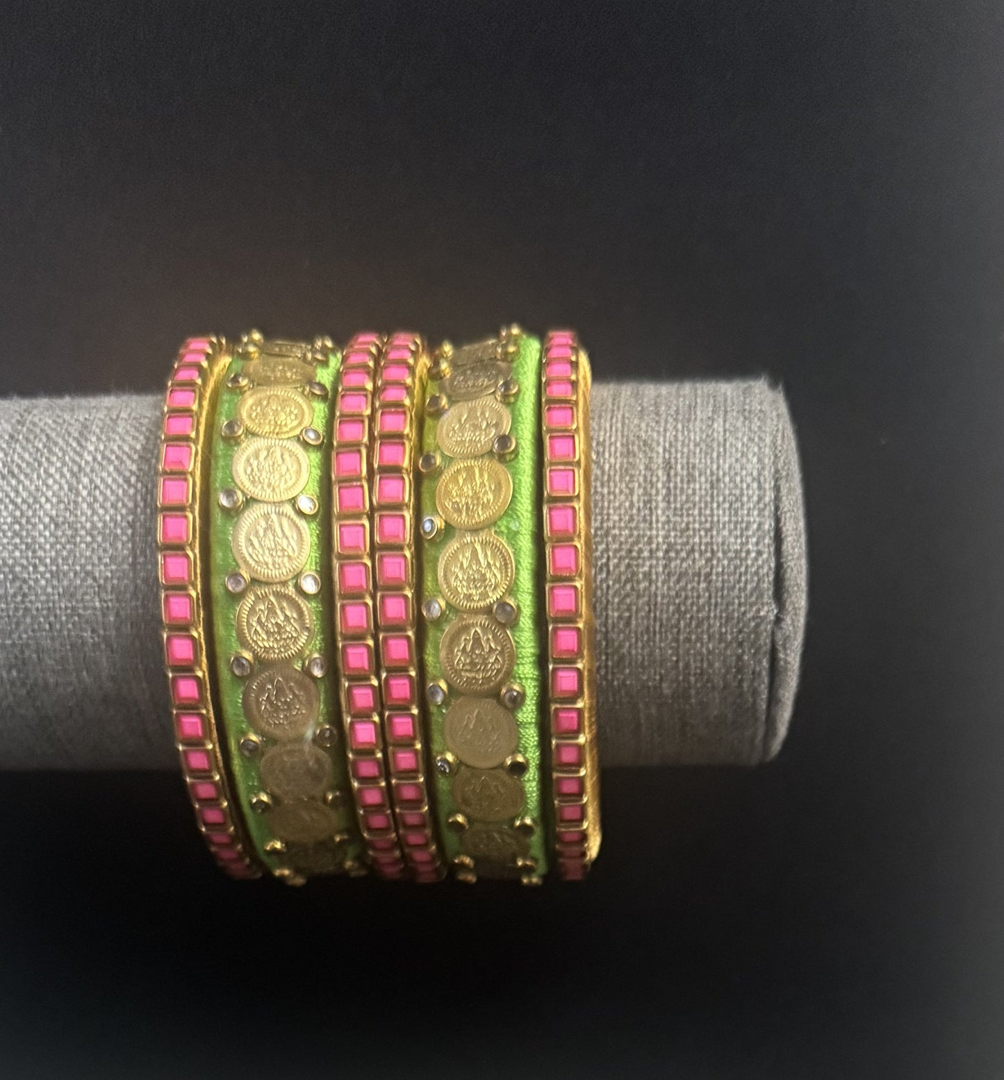 Silk Thread Bangles-DG0045