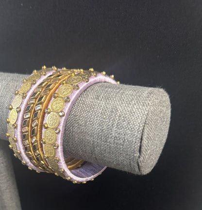 Silk Thread Bangles-DG0047