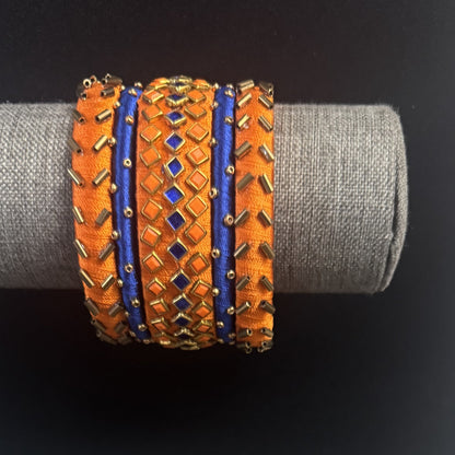 Silk Thread Bangles-DG0049
