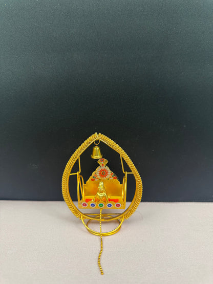 Baby Krishna in Swing/Cradle