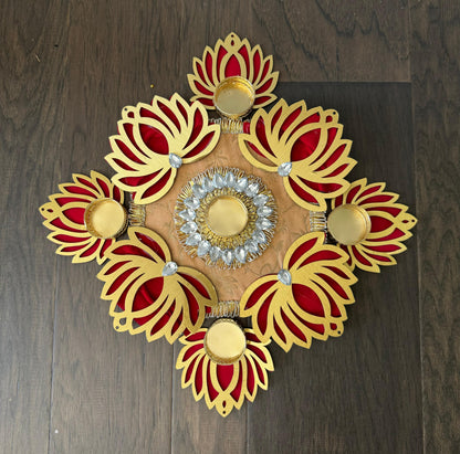 Rangoli T-Light Holder - DG011