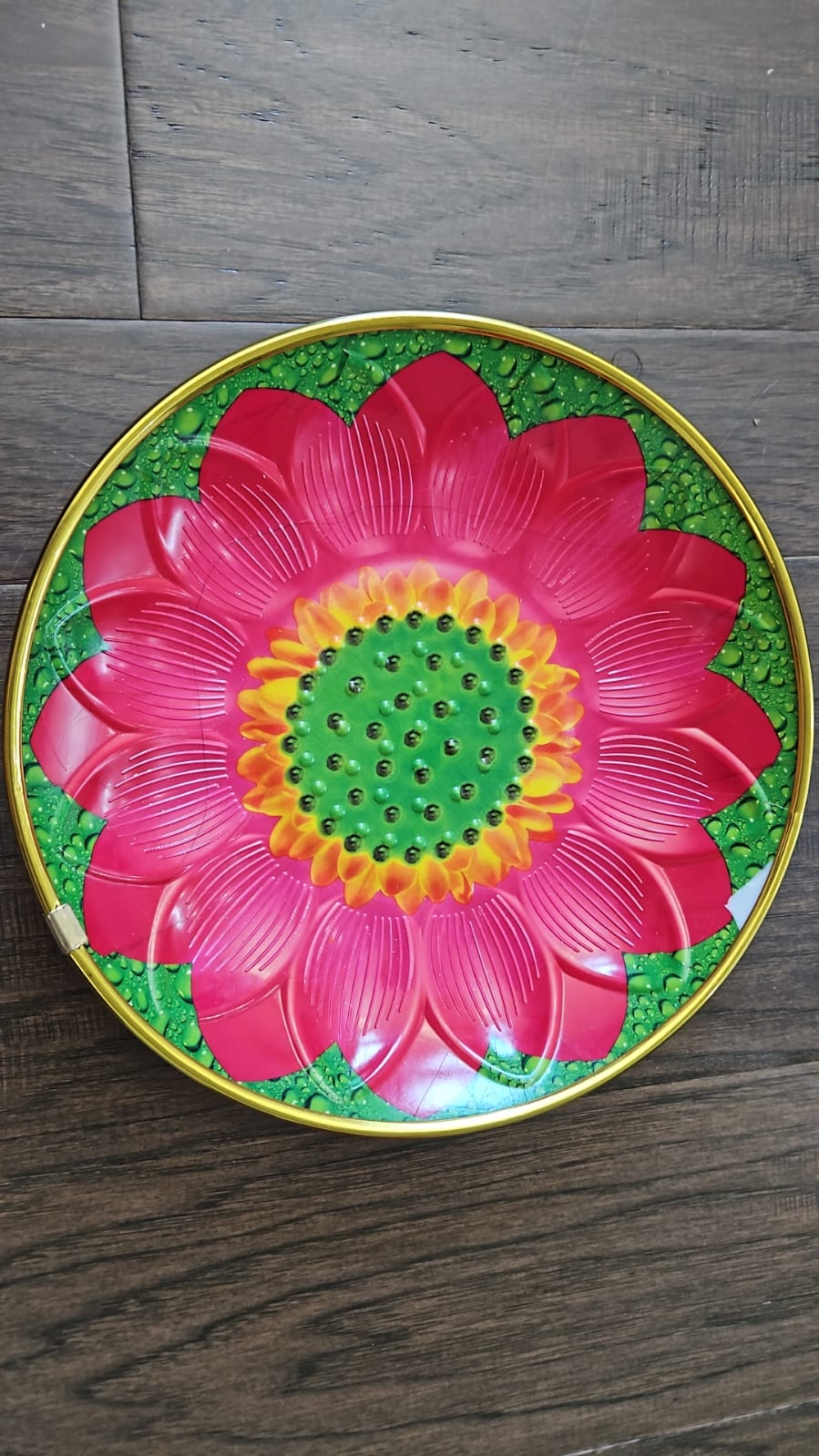 Flower Design plate