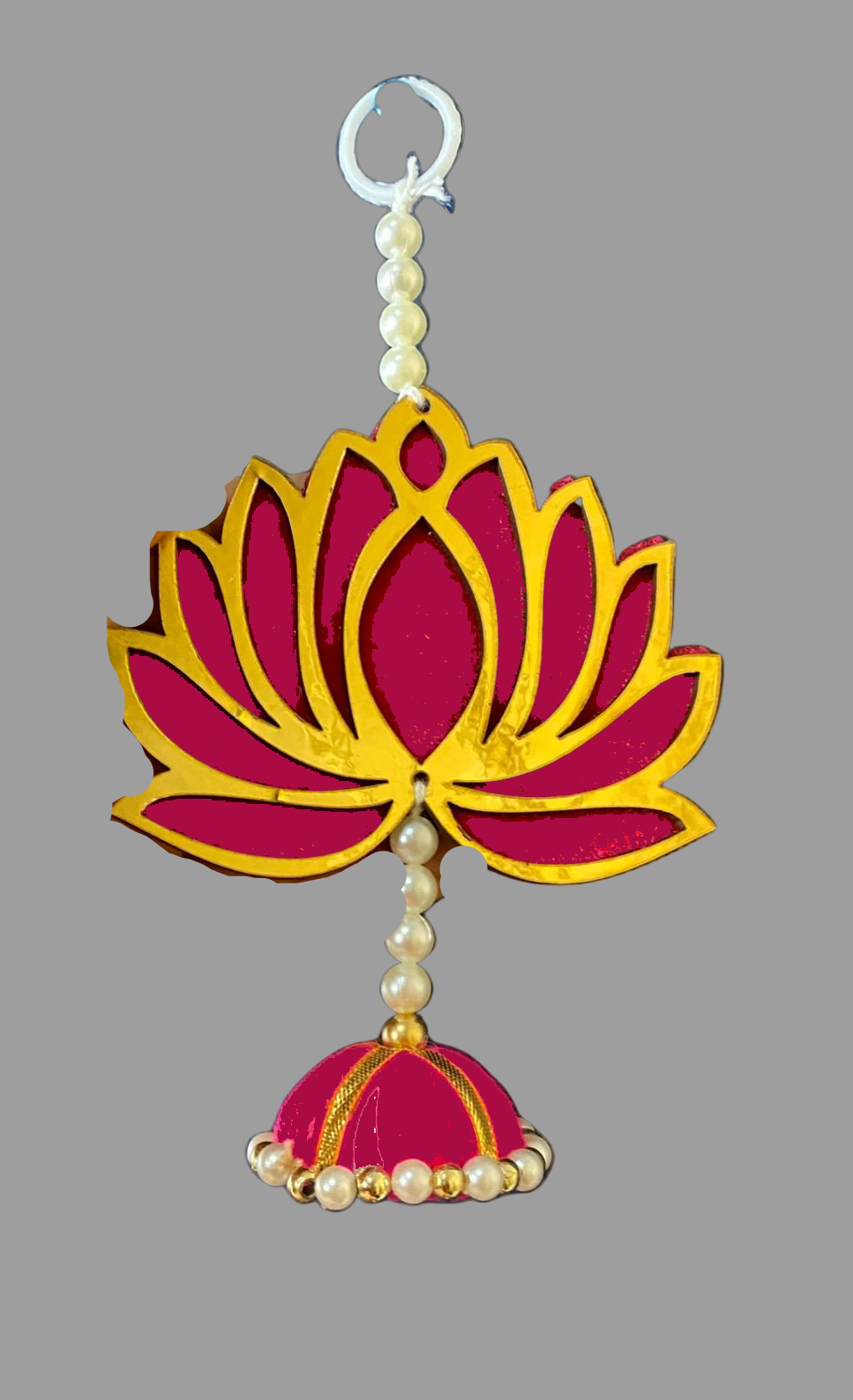 Lotus & Jhumka Hanging